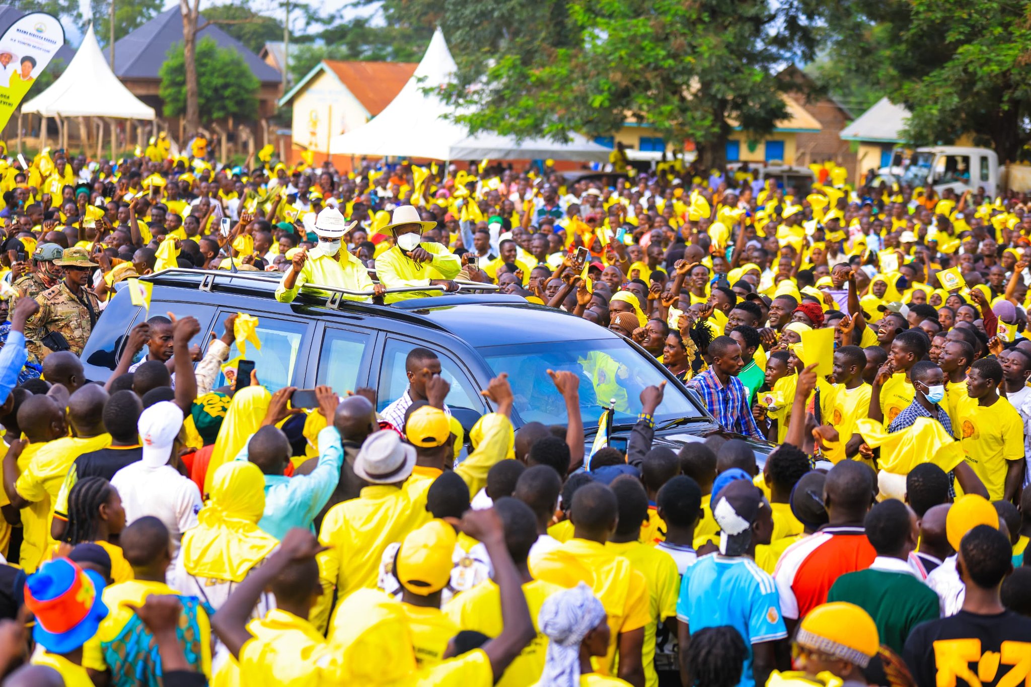 President Yoweri Museveni Concludes Busoga Campaign Trail with Historic Rally at Bugembe Stadium, Jinja